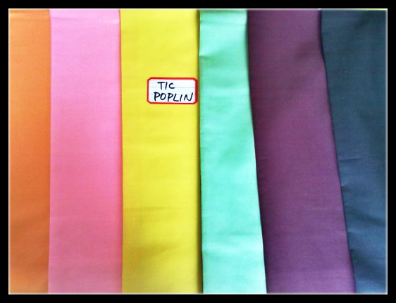 Dyed colors T/C popl
